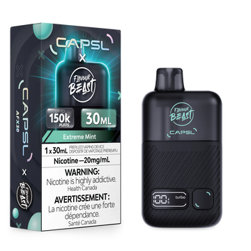 Capsl x Flavour Beast 150k Extreme Mint Iced 20mg/30ml Disposable (Provincial)