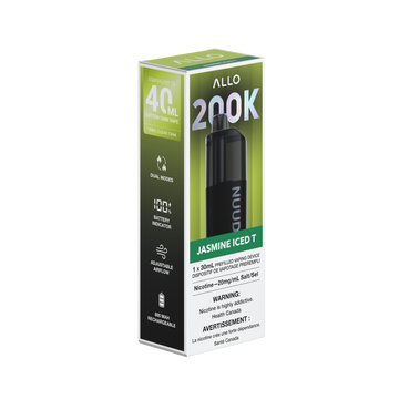 Allo Nuud 200K Jasmine Iced T 20mg/30ml disposable (Provincial)