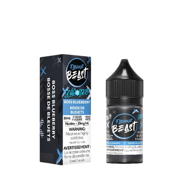 Flavour beast E liquid Boss Blueberry Ice 20mg/30ml (Provincial)