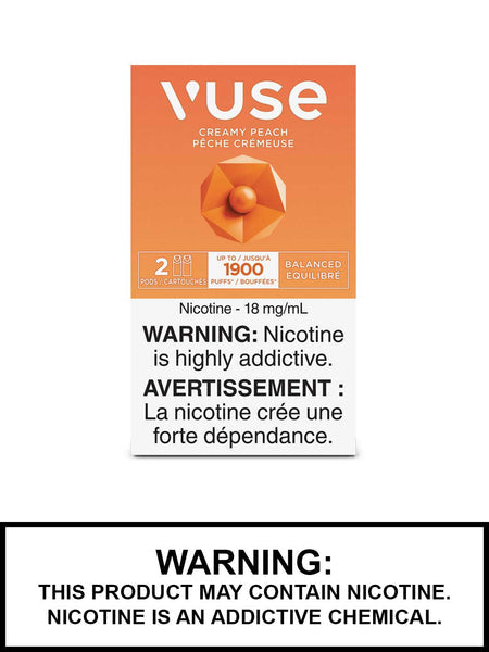 Vuse epod creamy peach 18mg/ml