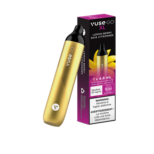 Vuse go xl Citron et baies 20 mg/ml jetable 