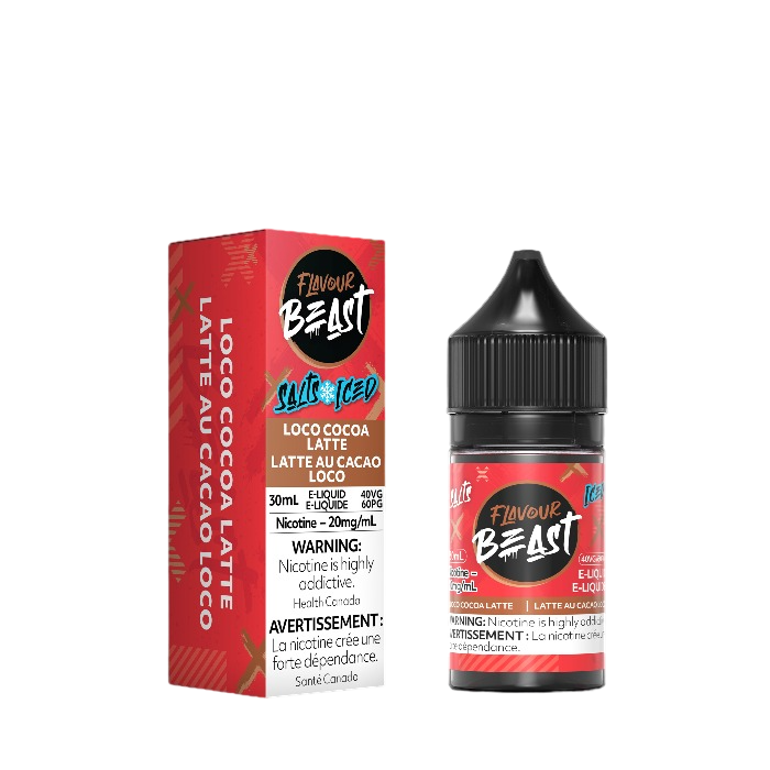 Flavour beast E liquide Loco cacao latte glacé 20mg/30ml