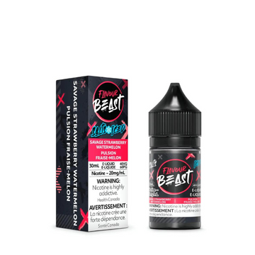 Flavour beast E liquid Savage Strawberry Watermelon Ice 20mg/30ml (Provincial)