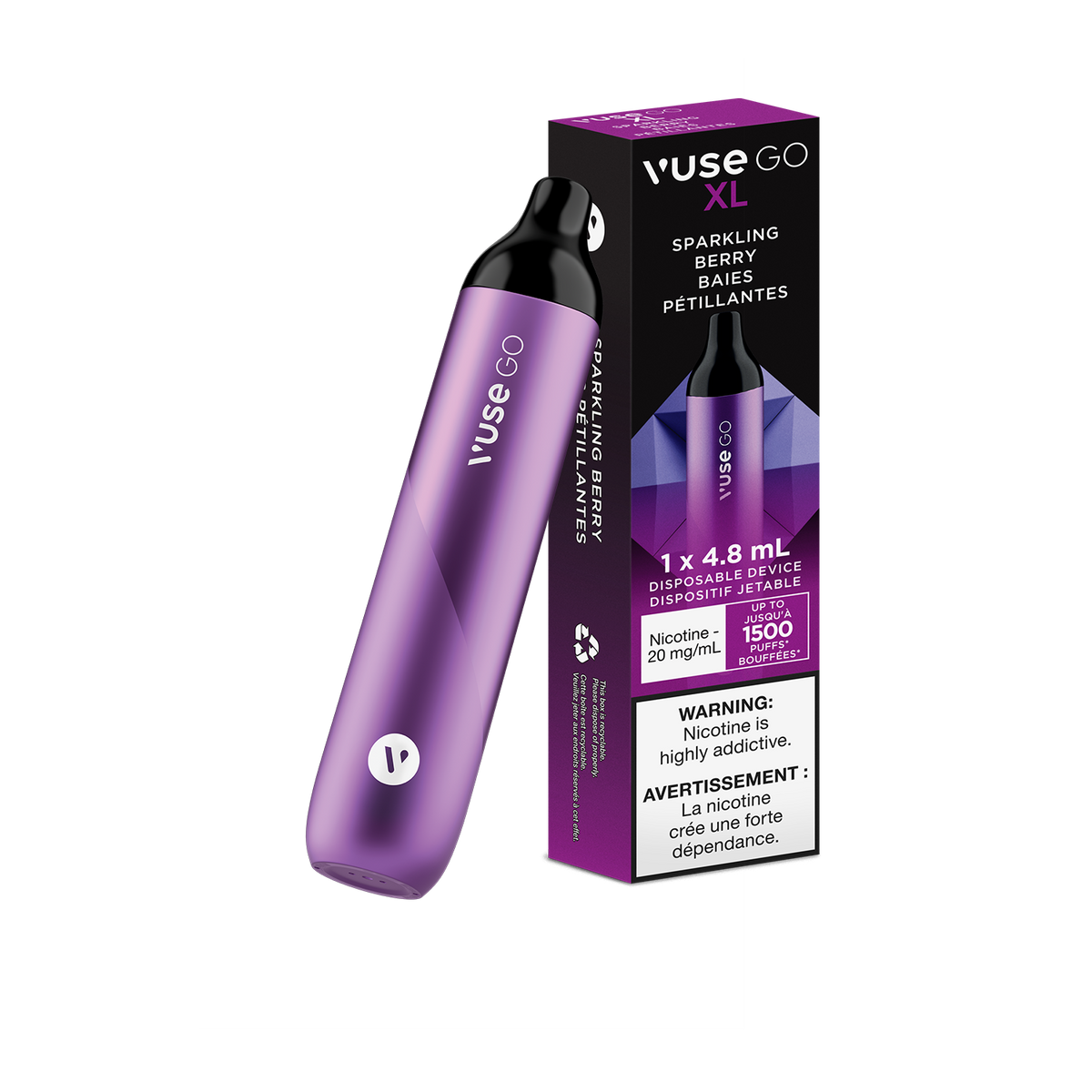 Vuse go xl Sparkling berry 20mg/ml disposable