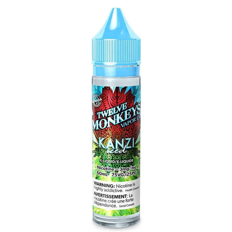 Twelve monkeys e liquid kanzi iced 3mg/60ml