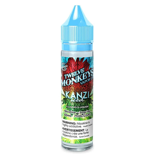 E-liquide Kanzi glacé Douze singes 3 mg/60 ml