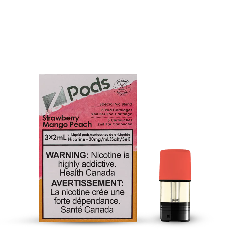 Z pods strawberry mango peach