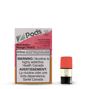 Z pods strawberry mango peach