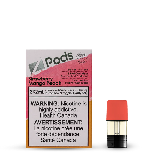 Z pods strawberry mango peach