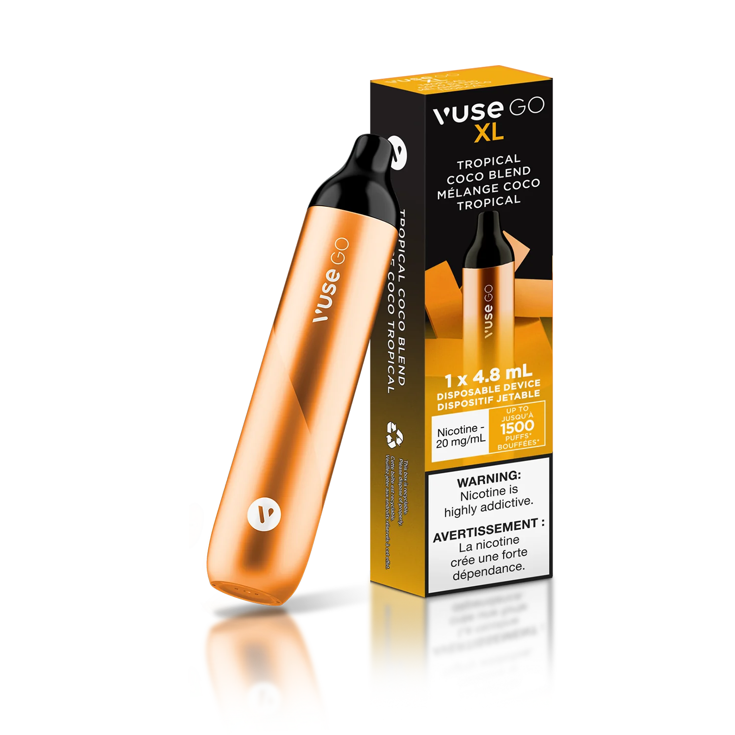 Vuse go xl Tropical coco blend 20mg/ml disposable