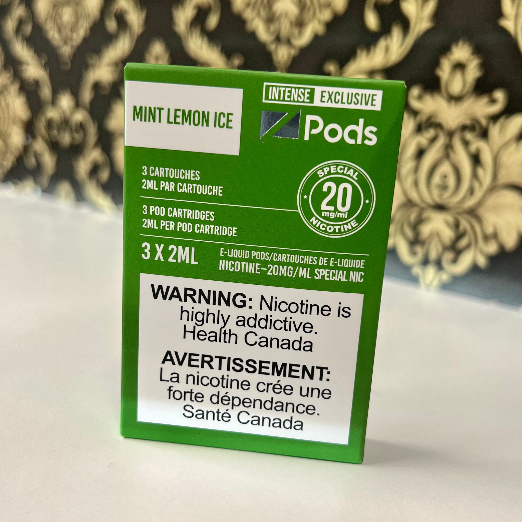 Z pods menthe citron glace