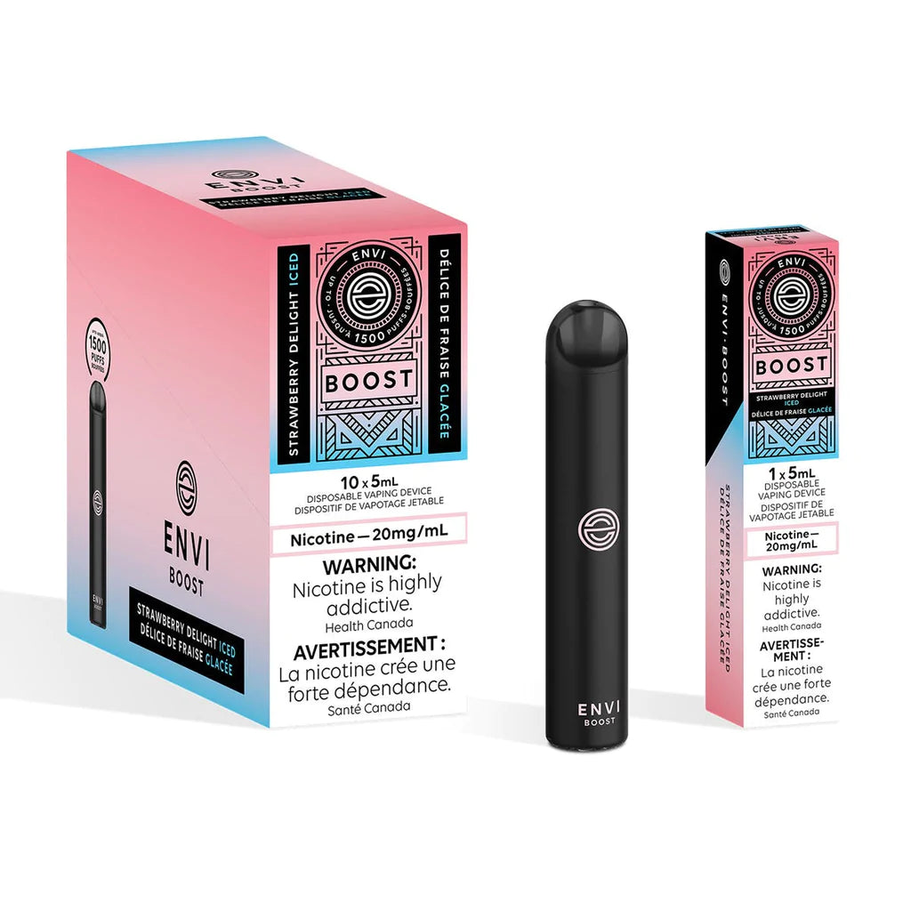 Envi Boost Strawberry Delight Iced 20mg/ml disposable