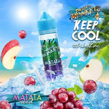 Twelve monkeys e liquid matata iced 6mg/60mL