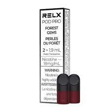 Relx pod pro gemmes forestières 18 mg 2 pods