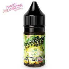 Twelve monkeys E-liquid Zen Salt 20mg/30ml