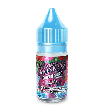 Twelve monkeys E-liquid Queen Soko Iced 20mg/30ml