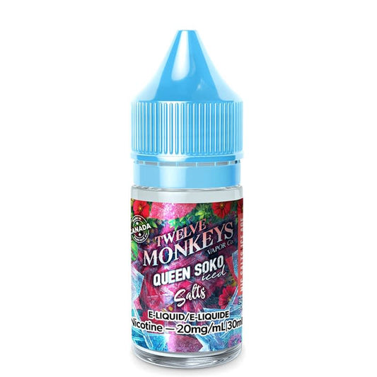 Twelve monkeys e liquid queen soko iced 20mg/30ml