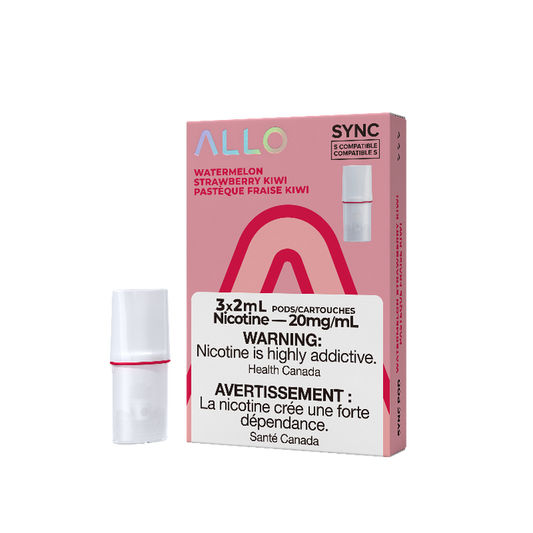 Allo sync pods watermelon strawberry kiwi