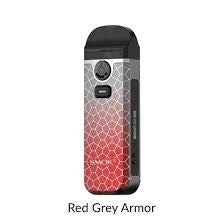 Kit d'armure gris rouge Smok Nord 4