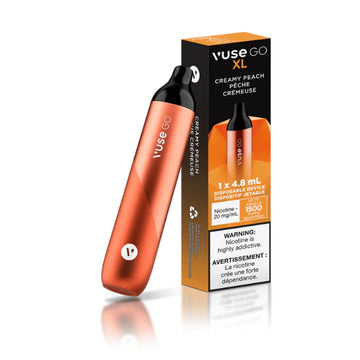 Vuse go xl Creamy peach 20mg/ml disposable