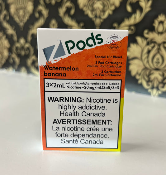 Z pods pastèque banane