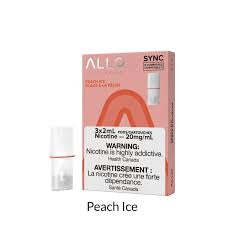 Allo sync peach ice 20mg