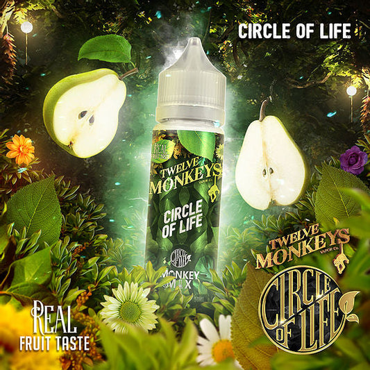 E-liquide Twelve Monkeys Cercle de Vie 3mg/60ml