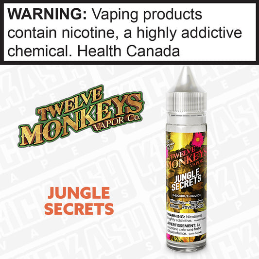 TWELVE MONKEYS JUNGLE SECRETS 3mg/ml