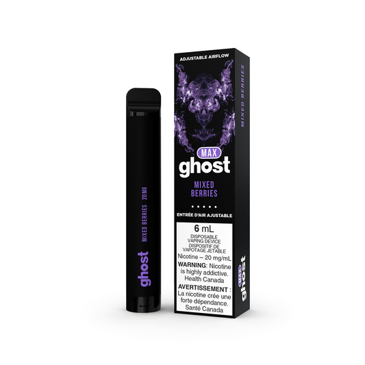 Ghost max mixed berries 20mg/ml disposable