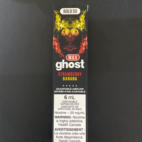 Ghost mega bold 50 strawberry banana 20mg/ml disposable