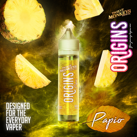 TWELVE MONKEYS PAPIO E-Liquid 3mg/ml 60ml