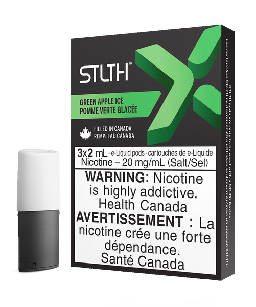 Stlth x green apple ice 20mg pods