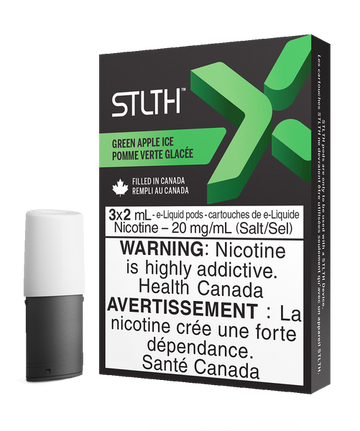 Stlth X Green Apple Ice 20mg pods