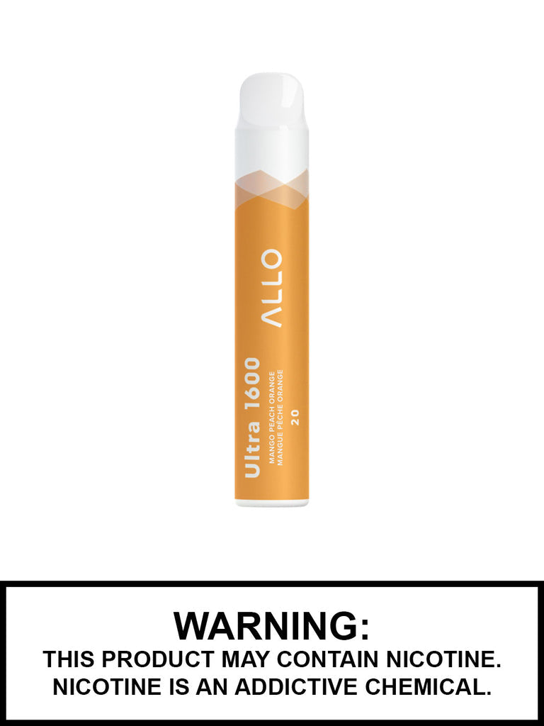 Allo 1600 mango peach orange 20mg/ml disposable