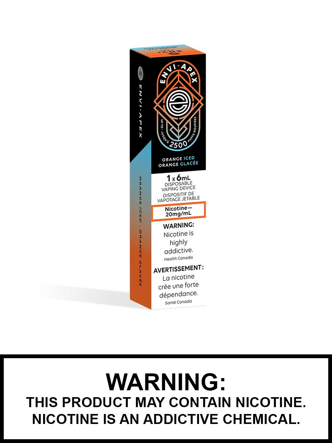 Envi Apex Orange Iced 20mg/ml disposable (Provincial)