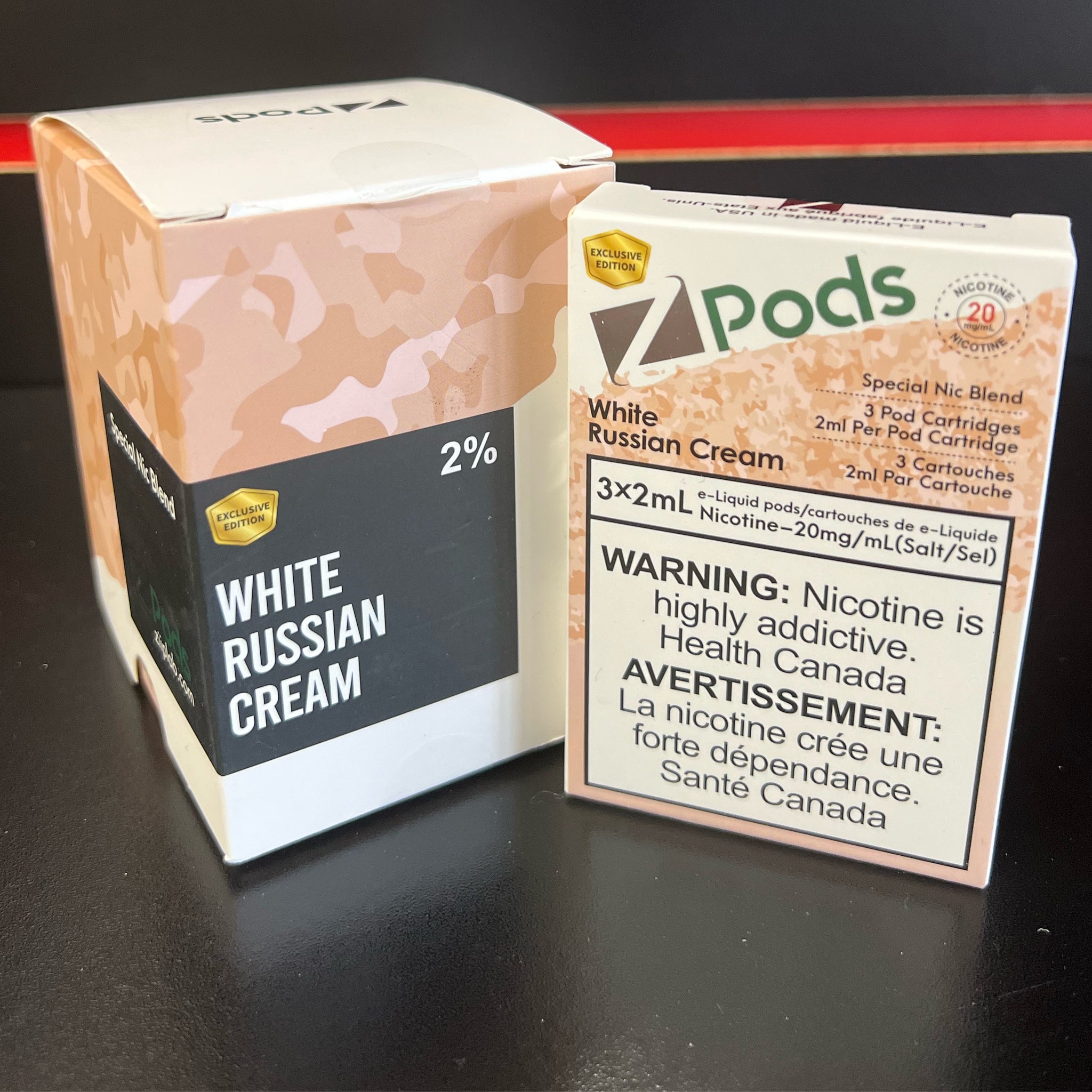 Z pods Crème Russe Blanche