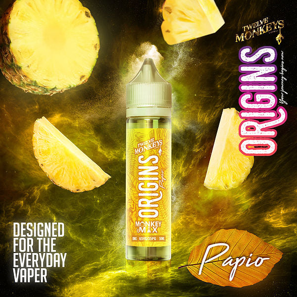 Twelve Monkeys e liquid (Papio) 10mg/30ml