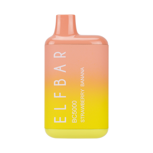 Elfbar BC5000 Fraise Banane 20mg/ml Jetable