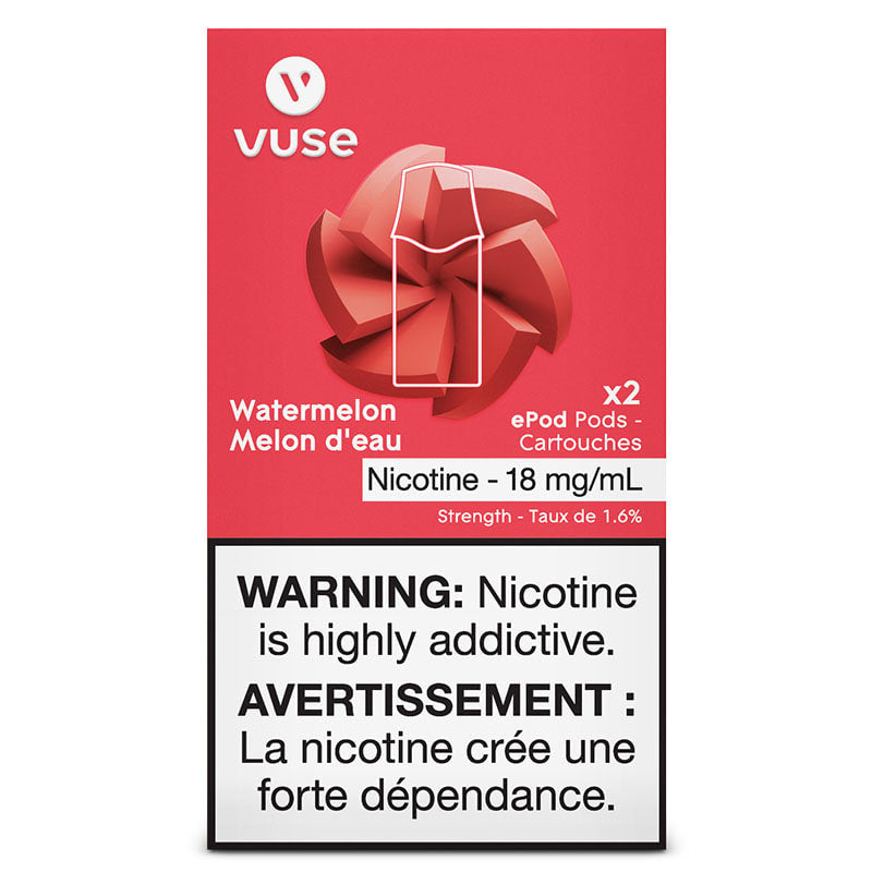 Vuse epod pastèque 18 mg/ml