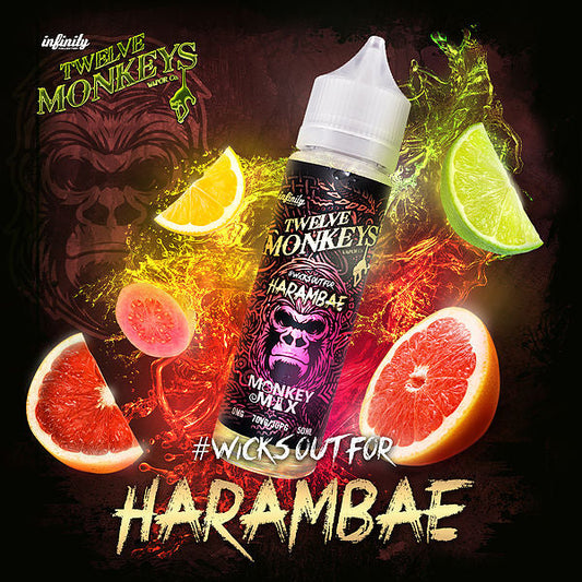 E-liquide Twelve Monkeys Harambae 20mg/30ml