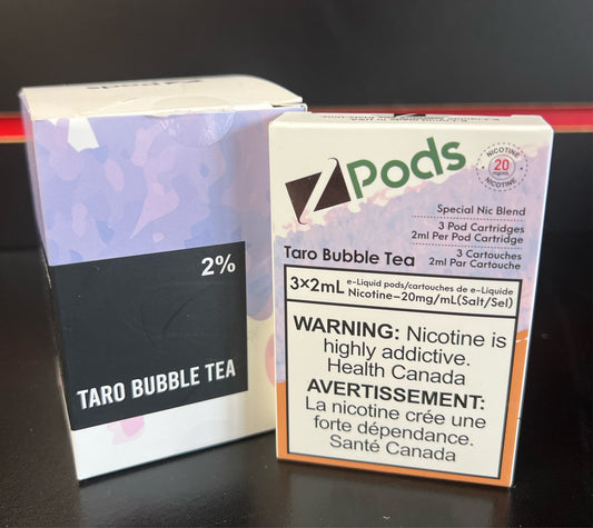 Z pods taro bubble tea