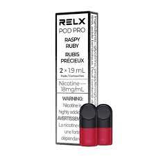 RELX Pro Pods: Raspy Ruby 18mg (2pods)