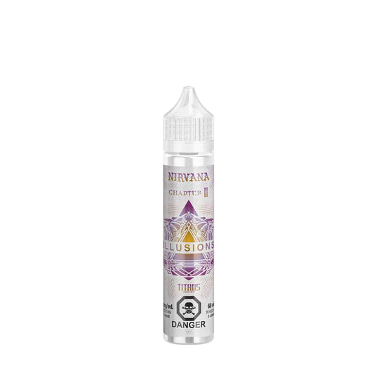 Illusions e liquid nirvana 0mg/mL 60 mL nicotine free