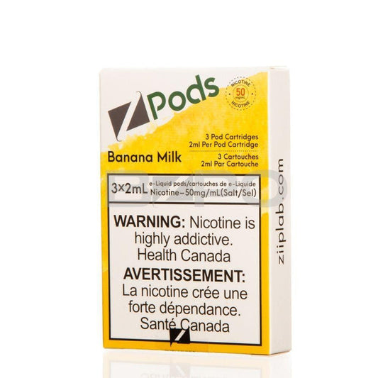 Z pods banana milk