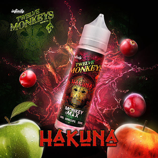 E-liquide Twelve Monkeys Hakuna 6mg/60m