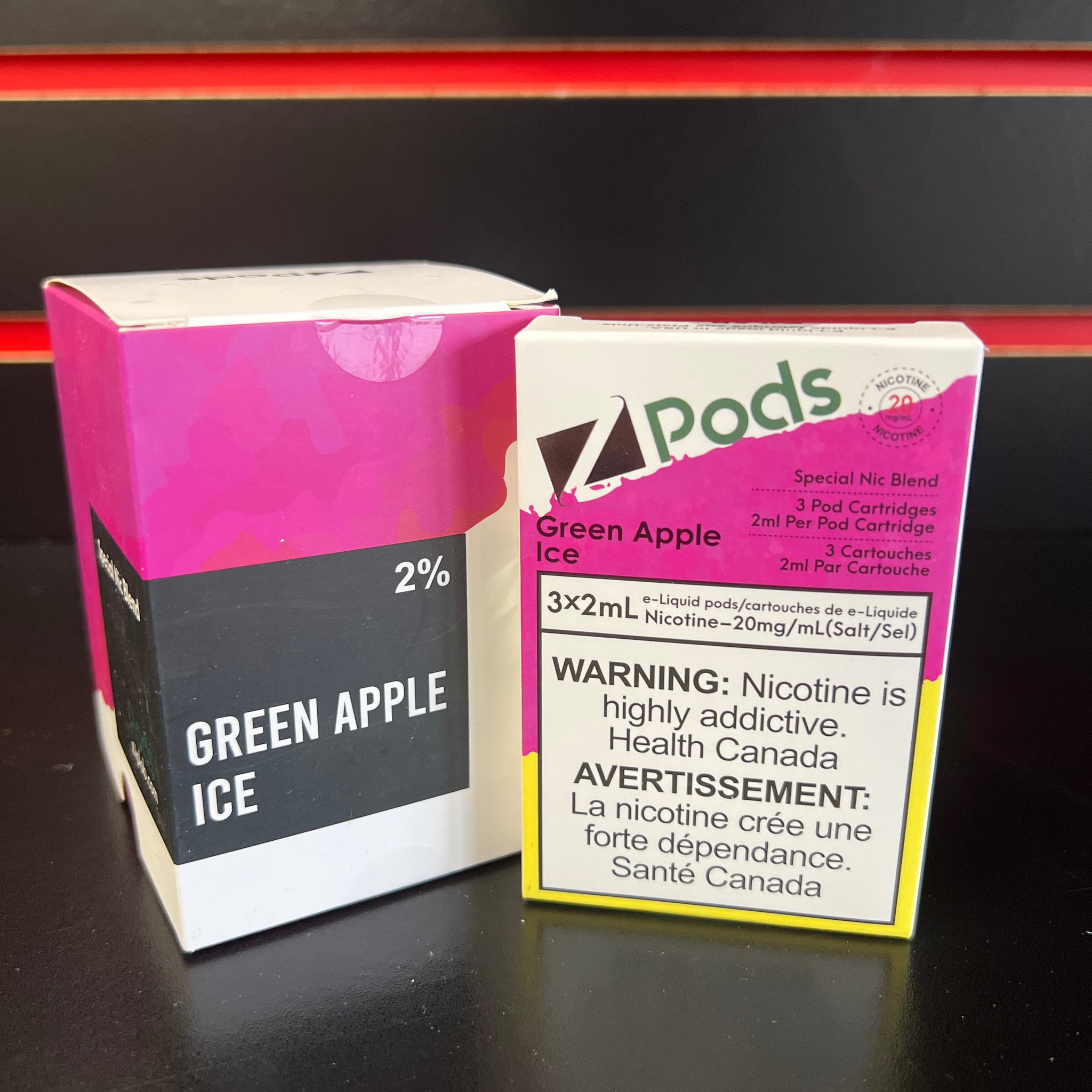 Z pods green apple ice