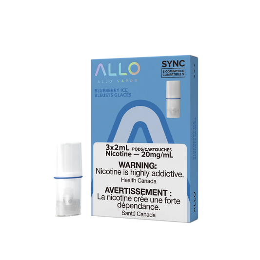 Allo sync pods blueberry ice 20 mg