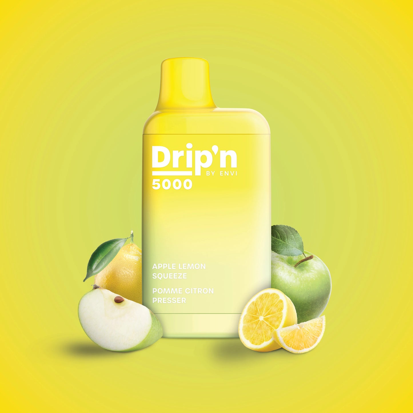 Drip’n 5000 Apple lemon squeeze 20mg/ml disposable