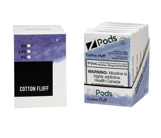 Z Pods cotton fluff