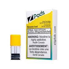 Z pods banane glacée